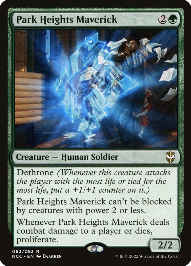 Park Heights Maverick (63) - New Capenna Commander (NCC)