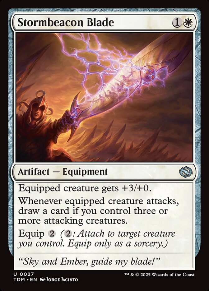 Stormbeacon Blade (27) - Tarkir: Dragonstorm (TDM)