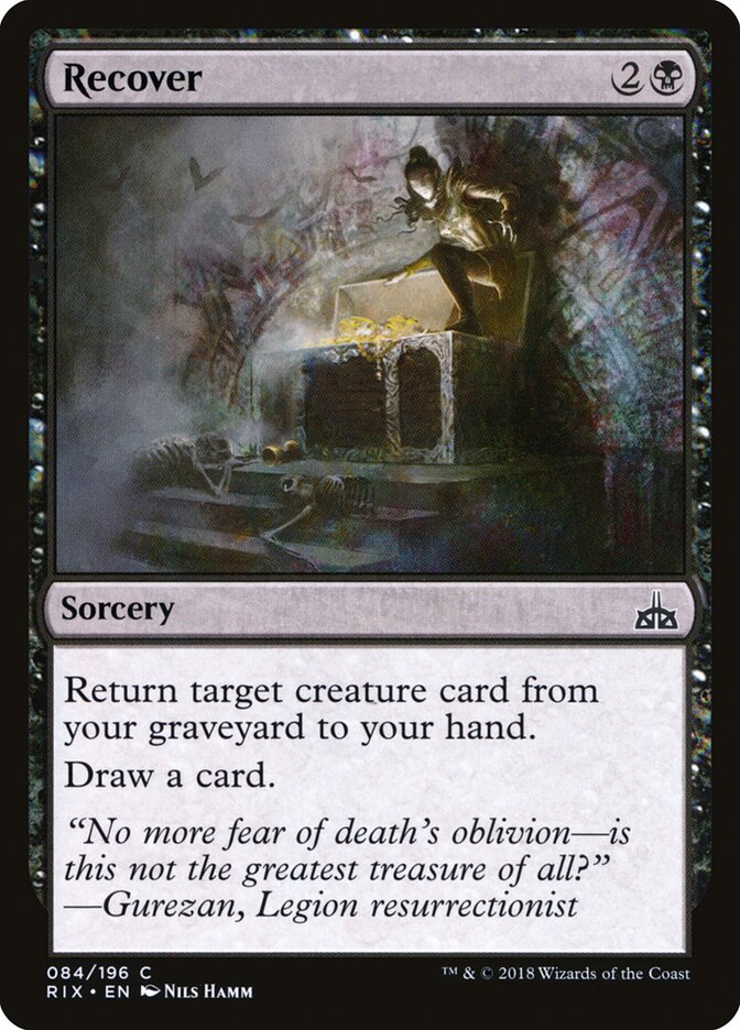 Recover (84) - Rivals of Ixalan (RIX)