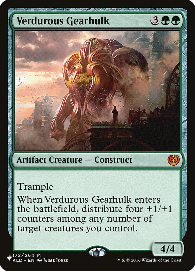 Verdurous Gearhulk (KLD-172) - The List (PLST)