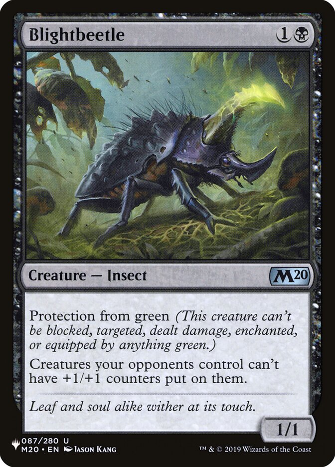 Blightbeetle (M20-87) - The List (PLST)