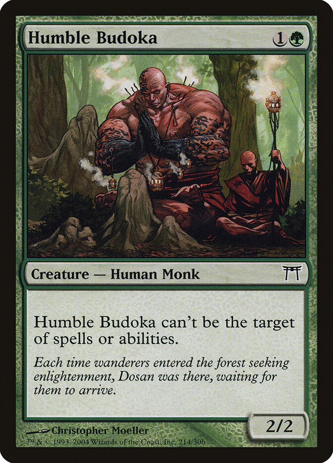 Humble Budoka (214) - Champions of Kamigawa (CHK)