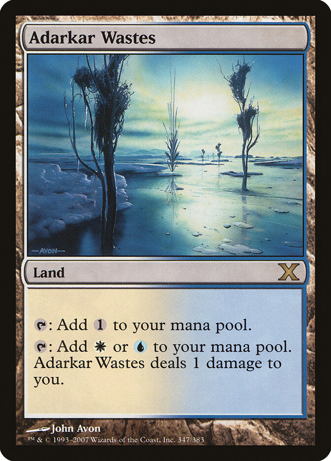 Adarkar Wastes (347) - Tenth Edition (10E)