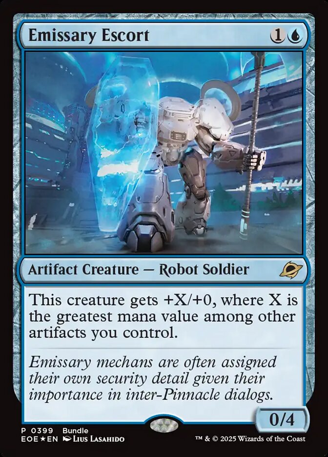 Emissary Escort (399) - [Foil, Promo] Edge of Eternities (EOE)