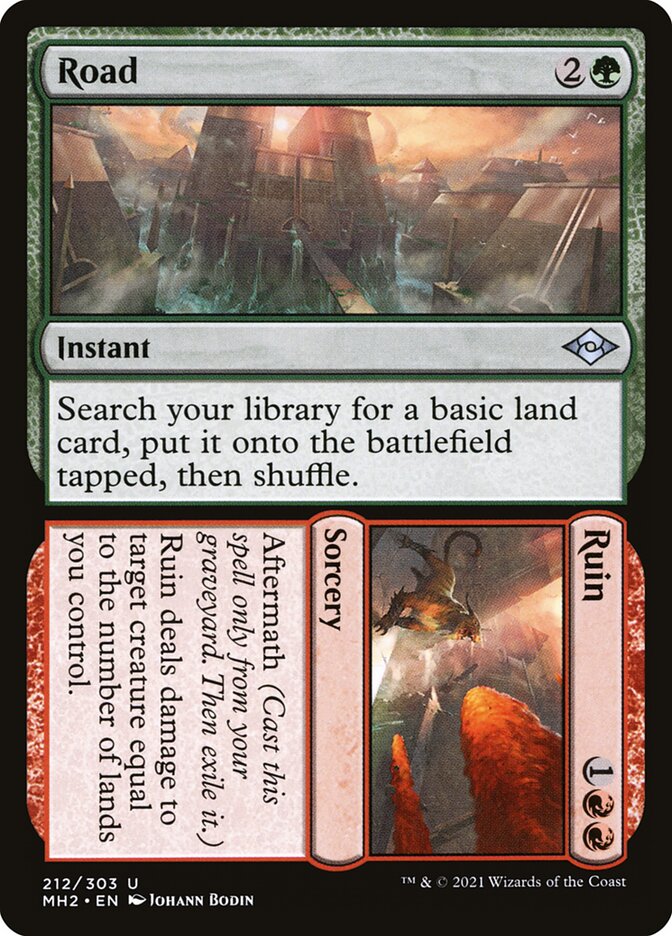 Road // Ruin (212) - Modern Horizons 2 (MH2)