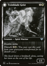 Twinblade Geist // Twinblade Invocation (307) - Innistrad: Double Feature (DBL)