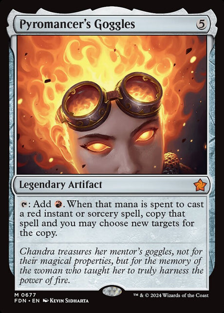 Pyromancer's Goggles (677) - Foundations (FDN)