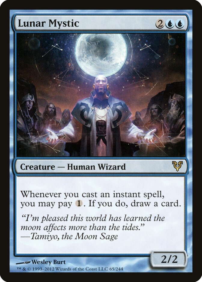 Lunar Mystic (65) - Avacyn Restored (AVR)