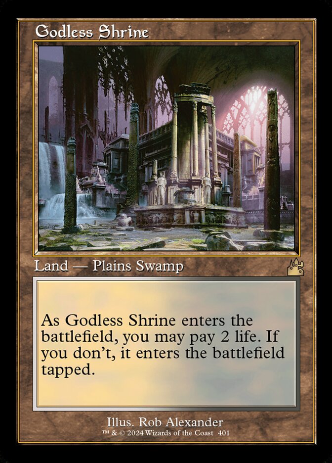 Godless Shrine (401) - Ravnica Remastered (RVR)