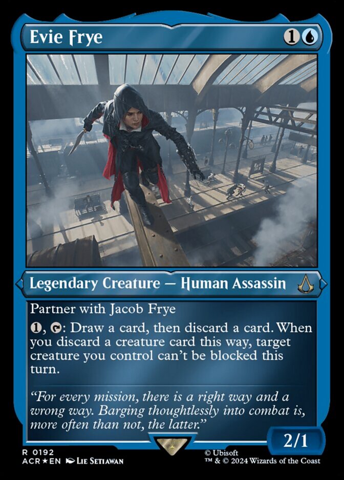 Evie Frye - [Etched Foil] Assassin's Creed (ACR)