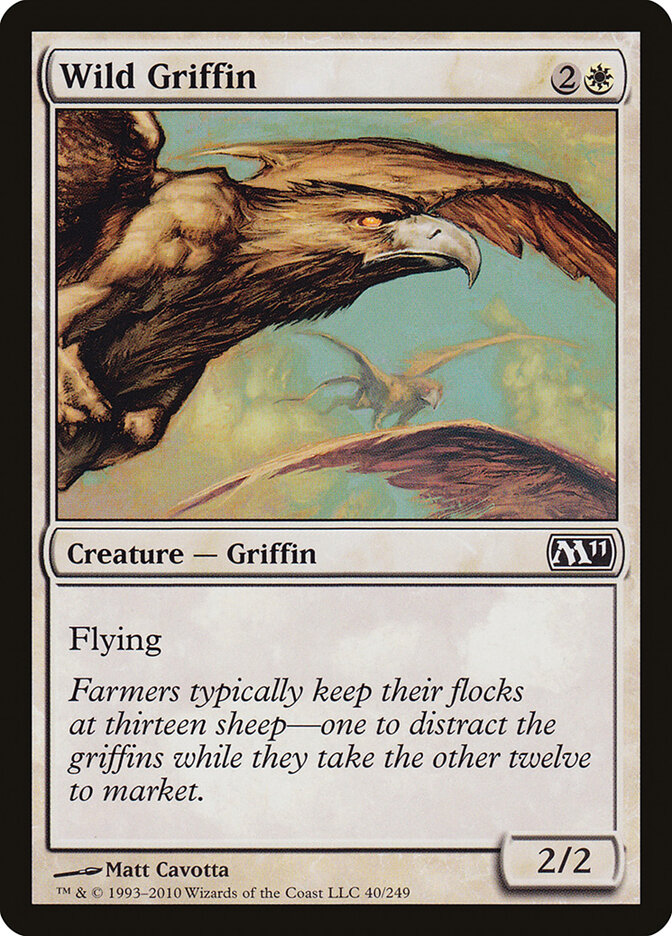 Wild Griffin (40) - Magic 2011 (M11)