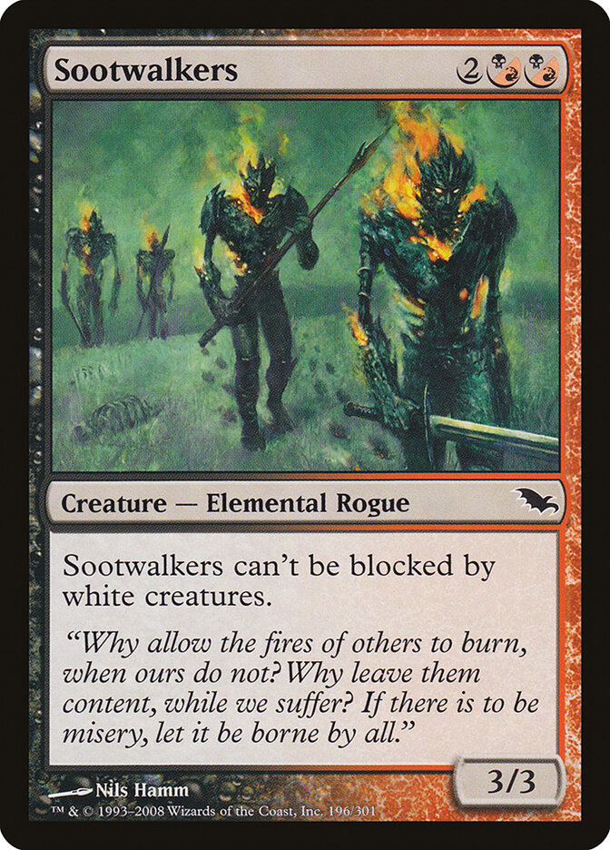 Sootwalkers (196) - Shadowmoor (SHM)