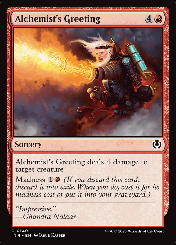 Alchemist's Greeting (140) - Innistrad Remastered (INR)