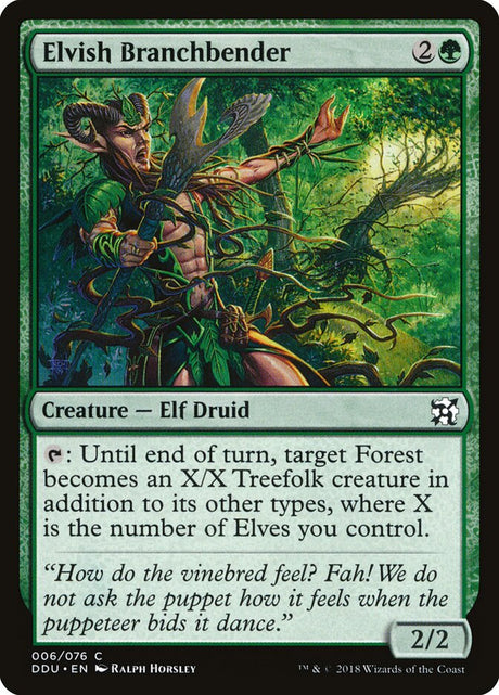 Elvish Branchbender (6) - Duel Decks: Elves vs. Inventors (DDU)