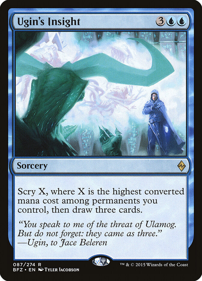 Ugin's Insight (87) - Battle for Zendikar (BFZ)