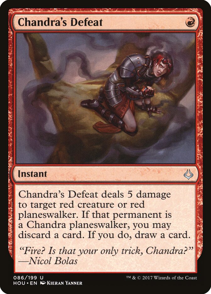 Chandra's Defeat (86) - Hour of Devastation (HOU)