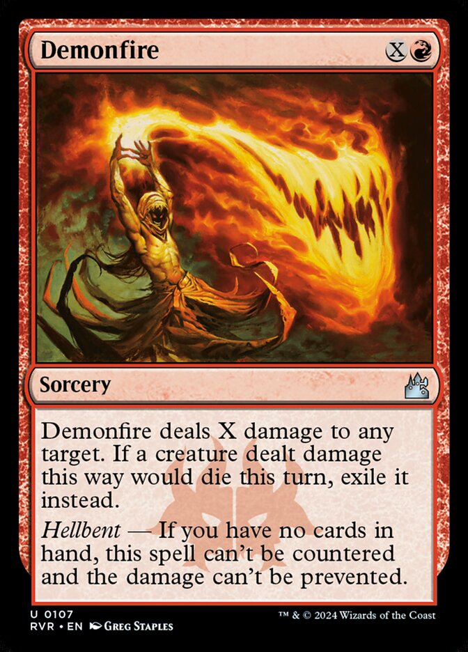 Demonfire (107) - Ravnica Remastered (RVR)