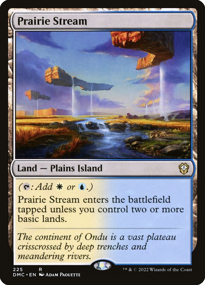 Prairie Stream (225) - Dominaria United Commander (DMC)