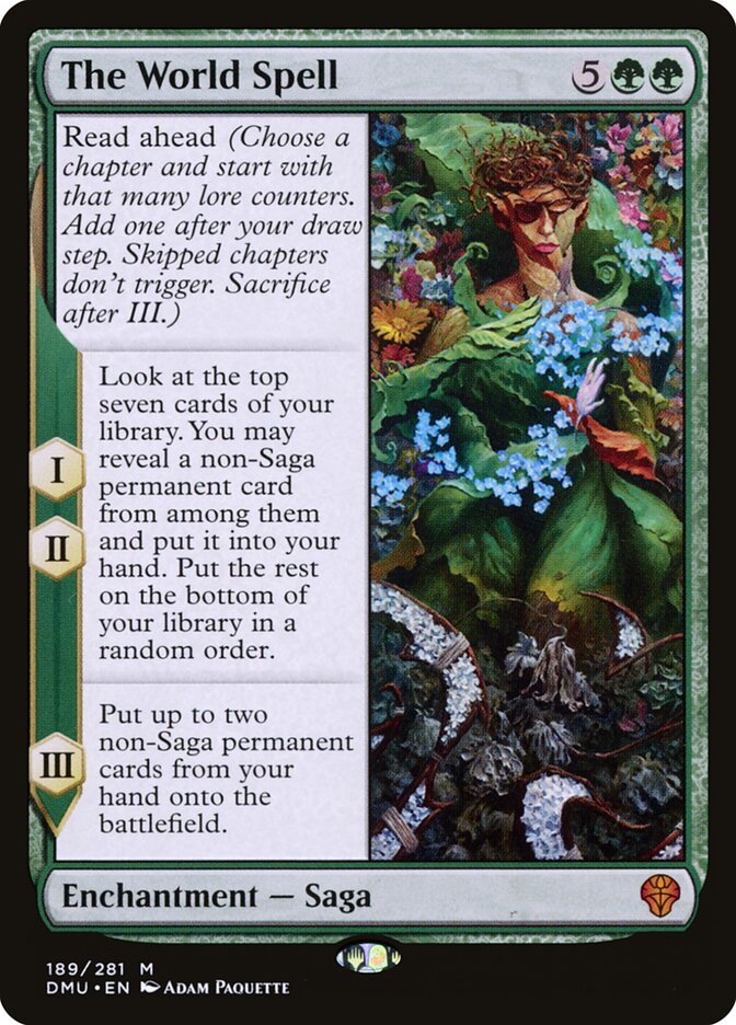 The World Spell (189) - Dominaria United (DMU)