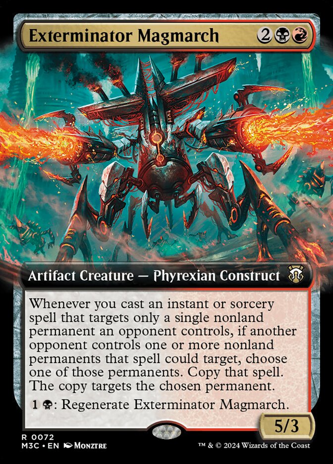 Exterminator Magmarch - [Extended Art] Modern Horizons 3 Commander (M3C)