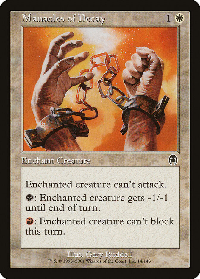 Manacles of Decay (14) - Apocalypse (APC)