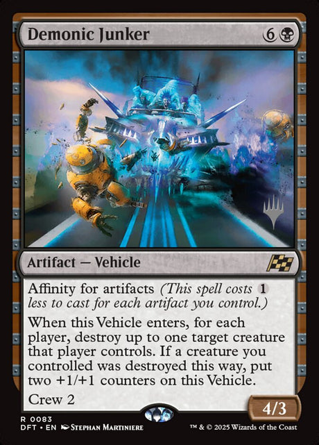 Demonic Junker (83p) - Aetherdrift Promos (PDFT)