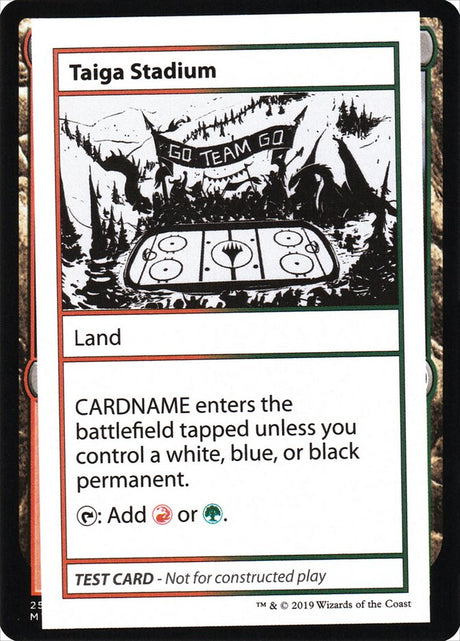 Taiga Stadium (120) - Mystery Booster Playtest Cards 2021 (CMB2)
