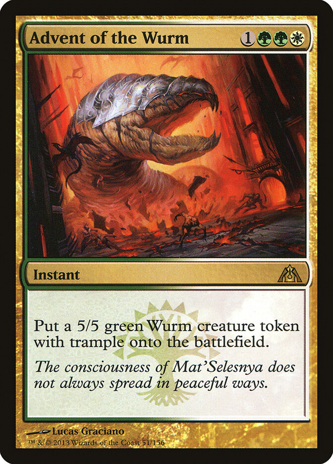 Advent of the Wurm (51) - Dragon's Maze (DGM)