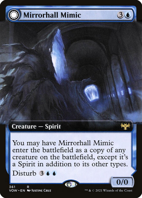 Mirrorhall Mimic // Ghastly Mimicry (361) - Innistrad: Crimson Vow (VOW)