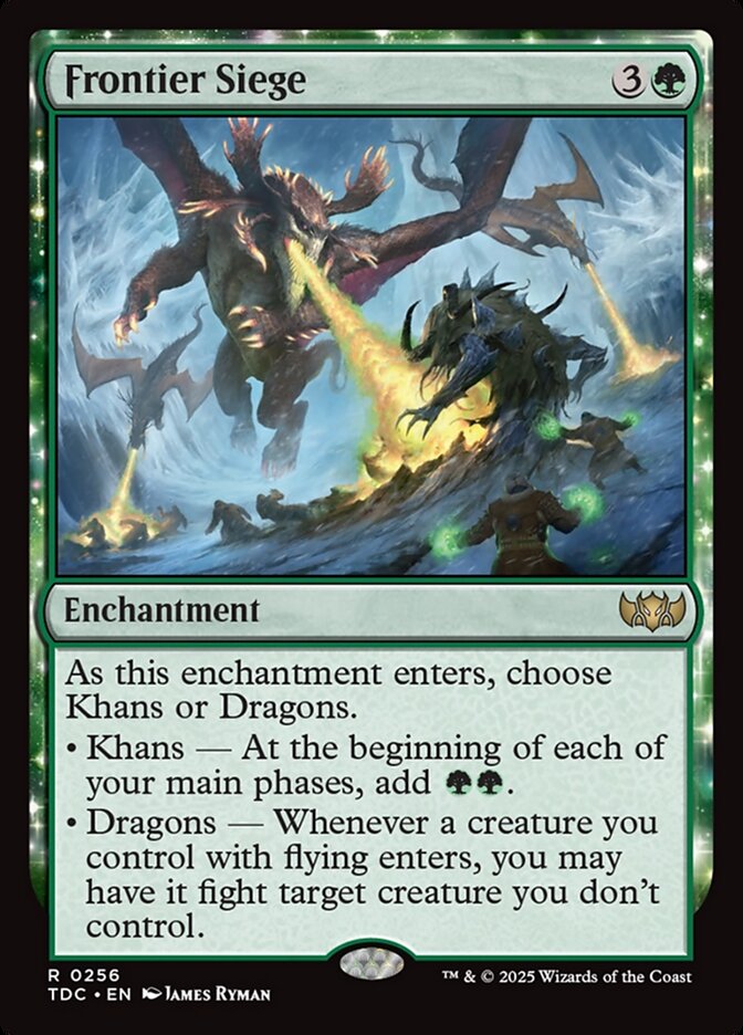 Frontier Siege (256) - Tarkir: Dragonstorm Commander (TDC)