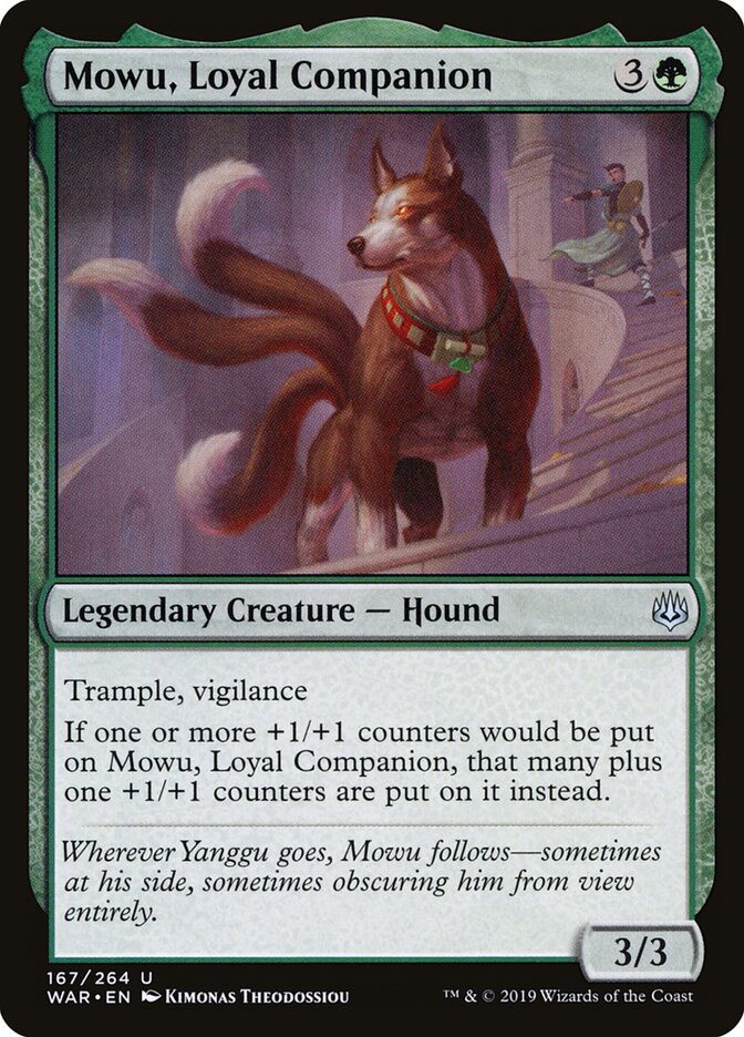 Mowu, Loyal Companion (167) - War of the Spark (WAR)