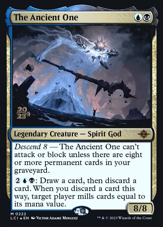 The Ancient One (222s) - The Lost Caverns of Ixalan Promos (PLCI)