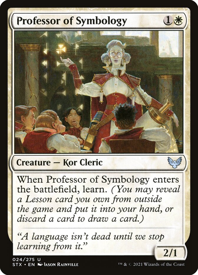 Professor of Symbology (24) - Strixhaven: School of Mages (STX)