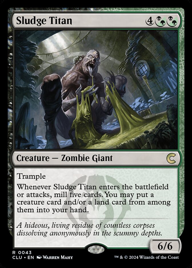 Sludge Titan (43) - Ravnica: Clue Edition (CLU)
