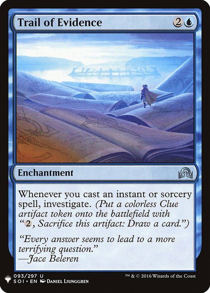 Trail of Evidence (SOI-93) - The List (PLST)