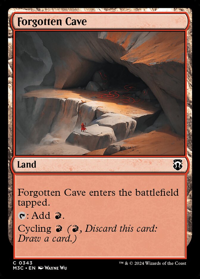 Forgotten Cave (343) - Modern Horizons 3 Commander (M3C)