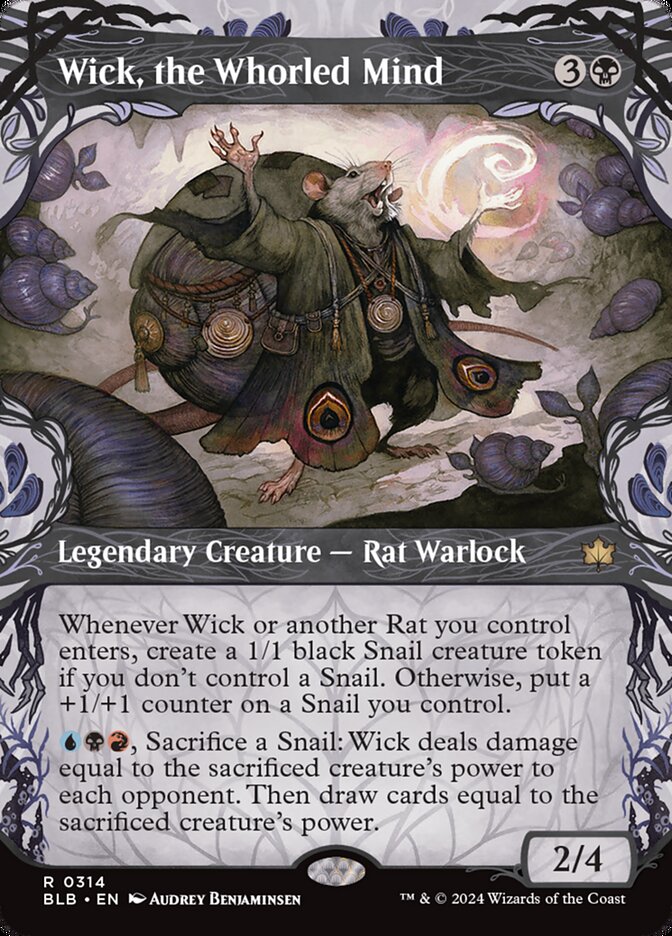 Wick, the Whorled Mind - [Foil, Showcase] Bloomburrow (BLB)