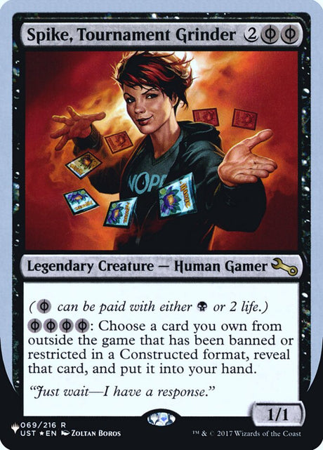 Spike, Tournament Grinder (24) - The List (Unfinity Foil Edition) (ULST)