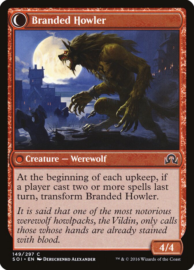 Convicted Killer // Branded Howler (149) - Shadows over Innistrad (SOI)