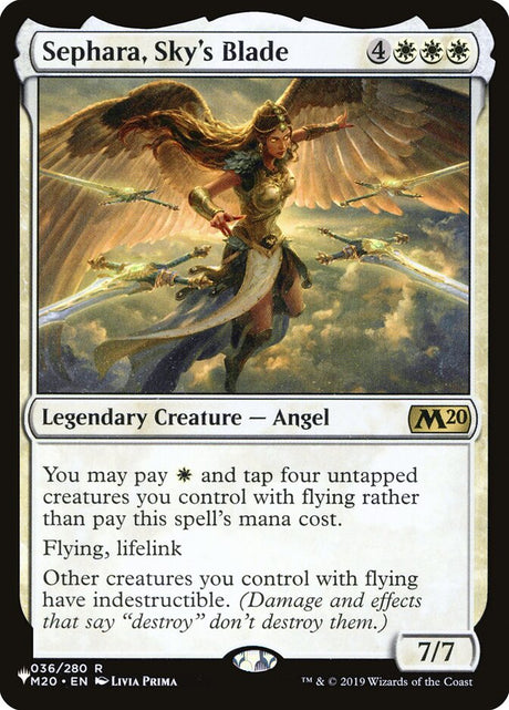 Sephara, Sky's Blade (M20-36) - The List (PLST)