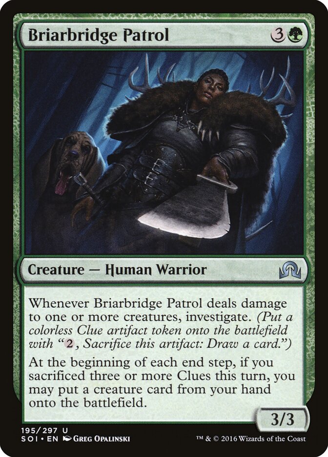 Briarbridge Patrol (195) - Shadows over Innistrad (SOI)