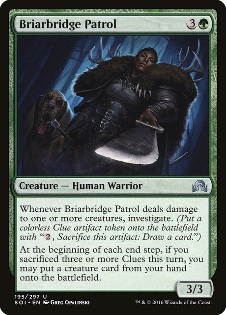 Briarbridge Patrol (195) - Shadows over Innistrad (SOI)