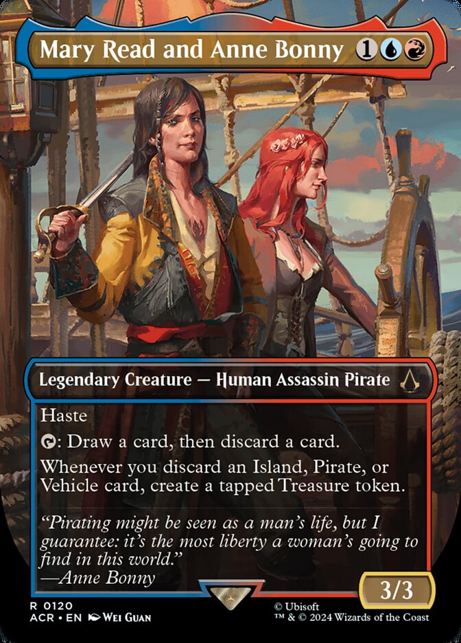 Mary Read and Anne Bonny (120) - Assassin's Creed (ACR)