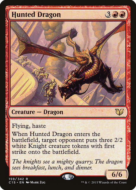 Hunted Dragon (159) - Commander 2015 (C15)
