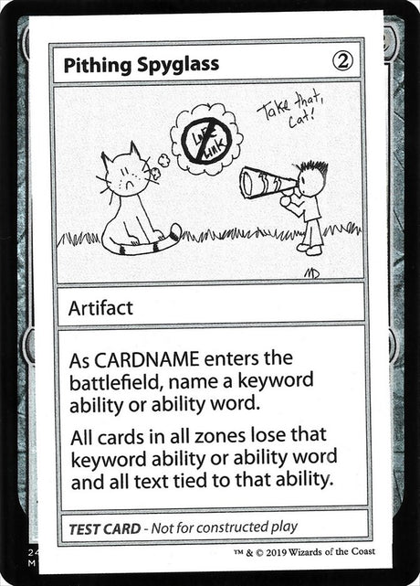 Pithing Spyglass (108) - Mystery Booster Playtest Cards 2021 (CMB2)