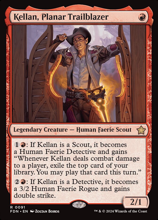 Kellan, Planar Trailblazer (91) - Foundations (FDN)