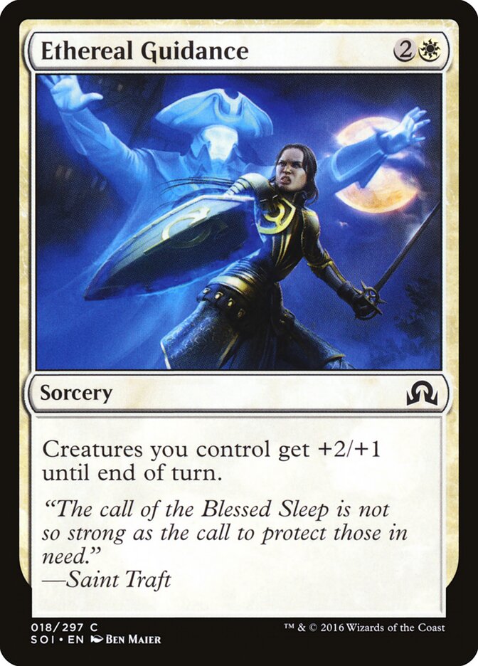 Ethereal Guidance (18) - Shadows over Innistrad (SOI)