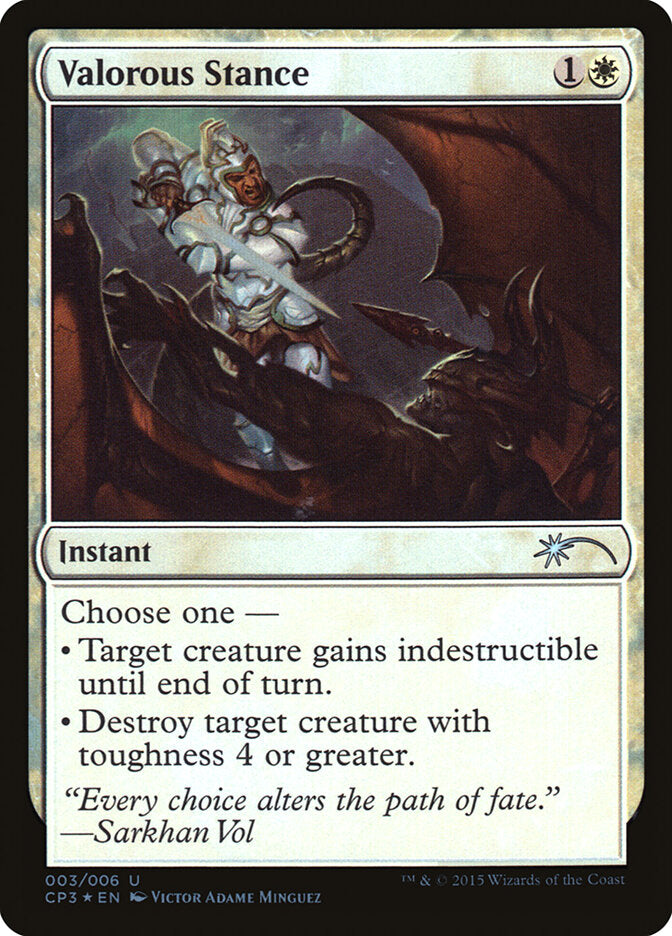 Valorous Stance (3) - Magic Origins Clash Pack (CP3)