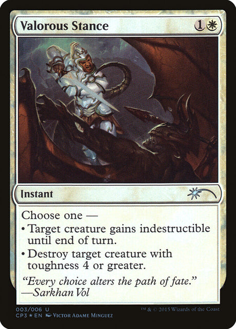 Valorous Stance (3) - Magic Origins Clash Pack (CP3)