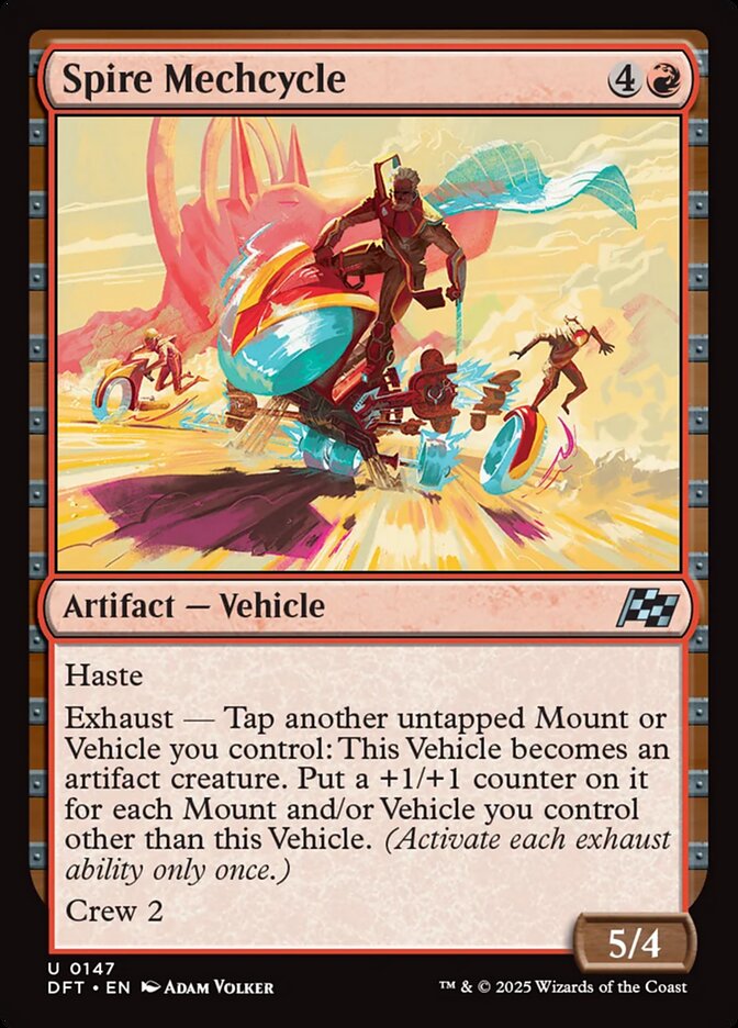 Spire Mechcycle - [Foil] Aetherdrift (DFT)